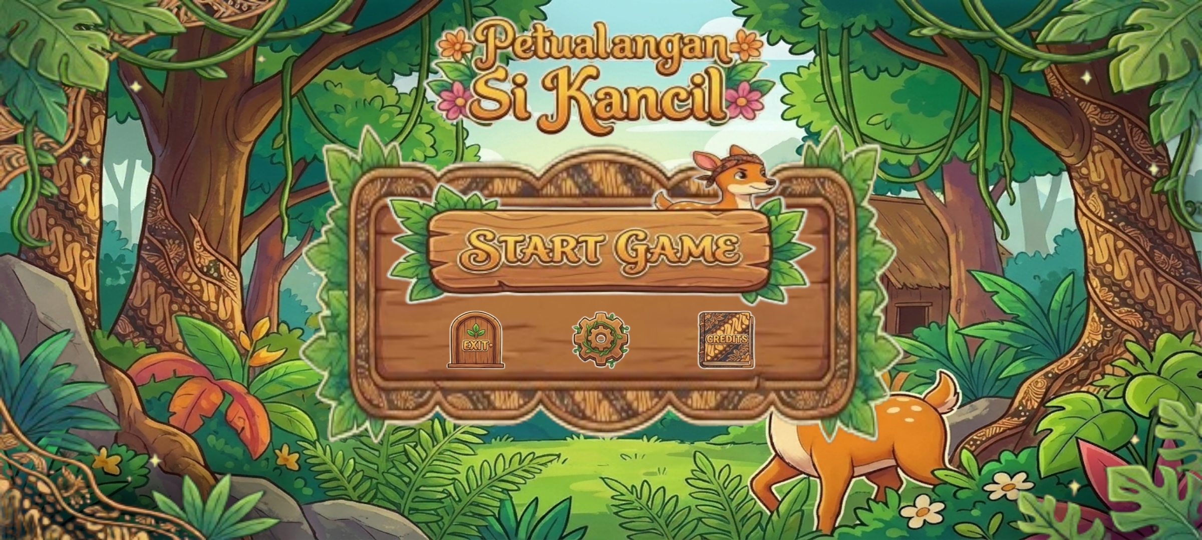 Petualangan Si Kancil Game Banner